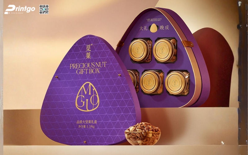 Mẫu hộp quà tết không rượu có quy cách đặc biệt Mẫu hộp quà tết không rượu có quy cách đặc biệt