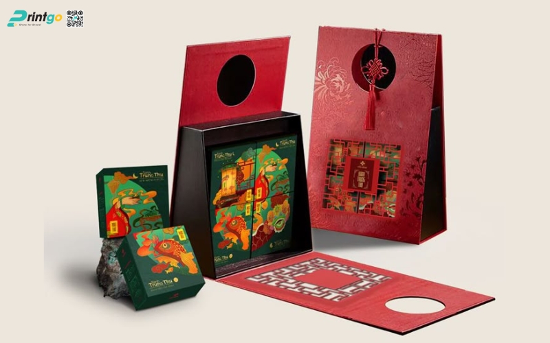 Mẫu hộp quà tết không rượu có quy cách đặc biệt Mẫu hộp quà tết không rượu có quy cách đặc biệt