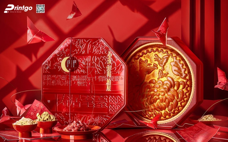 Mẫu hộp quà tết không rượu có quy cách đặc biệt Mẫu hộp quà tết không rượu có quy cách đặc biệt