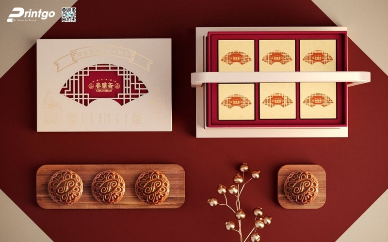 Hộp quà tết độc đáo hình quạt lạ mắt Hộp quà tết độc đáo hình quạt lạ mắt