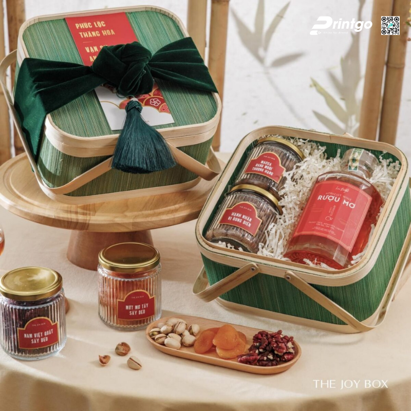 Các loại phụ kiện thường dùng cho giỏ tre quà Tết Các loại phụ kiện thường dùng cho giỏ tre quà Tết