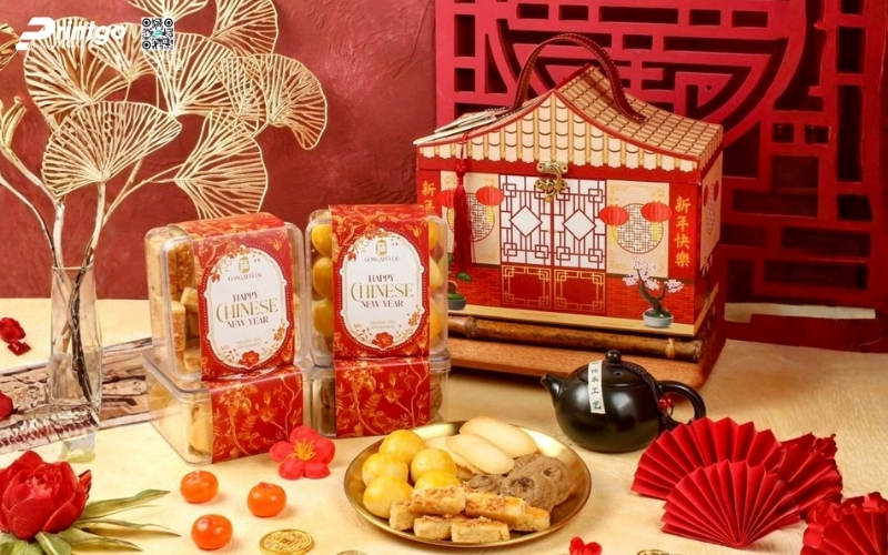 Hộp quà tết độc đáo hình tòa nhà sang trọng Hộp quà tết độc đáo hình tòa nhà sang trọng