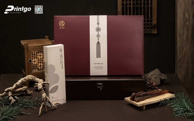 Mẫu hộp quà tết sâm Hàn Quốc nhập khẩu Mẫu hộp quà tết sâm Hàn Quốc nhập khẩu