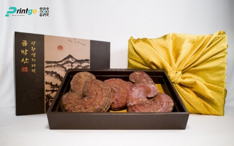 Mẫu hộp quà Tết nấm linh chi cao cấp và sang trọng nhất 2026 Mẫu hộp quà Tết nấm linh chi cao cấp và sang trọng nhất 2026