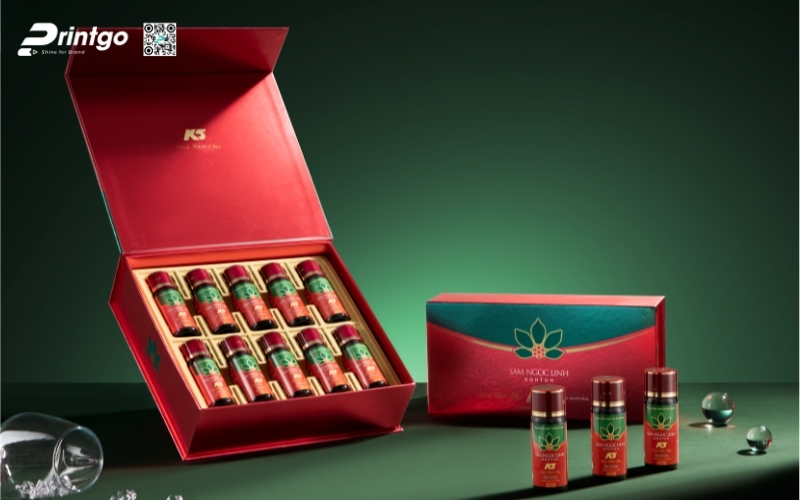 Mẫu hộp quà tết sâm Ngọc Linh Mẫu hộp quà tết sâm Ngọc Linh