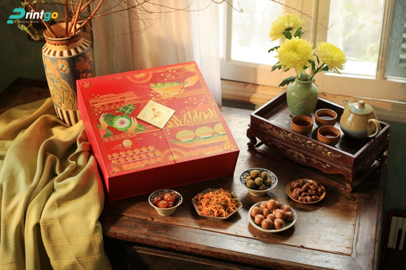 Thiết kế hộp quà Tết cao cấp Thiết kế hộp quà Tết cao cấp