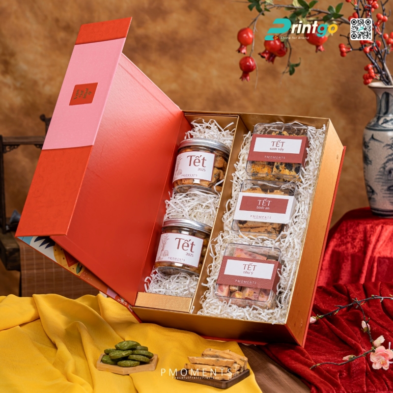 Quy cách in ấn và kích thước hộp quà Tết Quy cách in ấn và kích thước hộp quà Tết