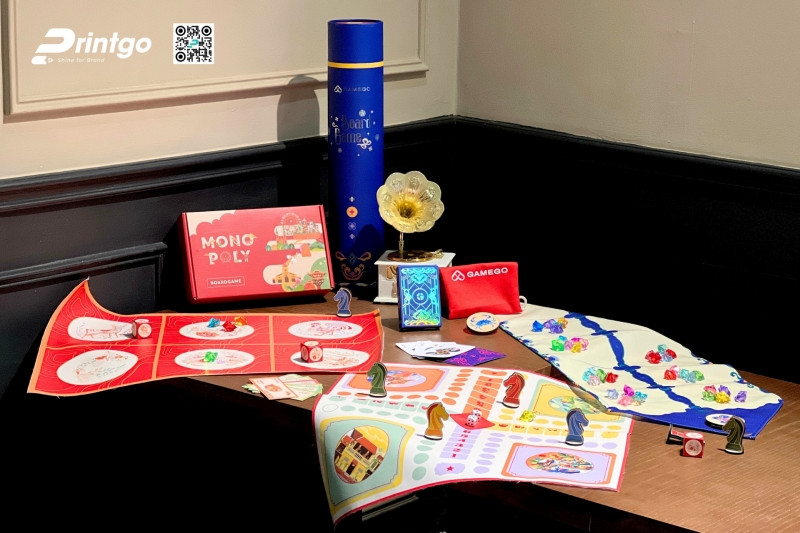 Hộp quà Tết tích hợp Boardgame độc đáo Hộp quà Tết tích hợp Boardgame độc đáo