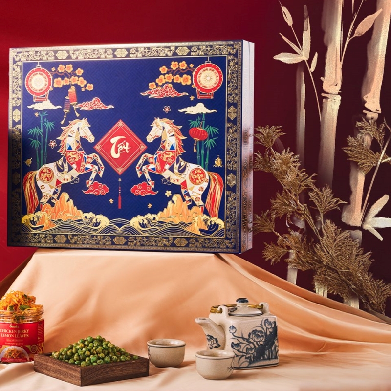 Hộp quà theo chủ đề năm Bính Ngọ độc quyền Hộp quà theo chủ đề năm Bính Ngọ độc quyền