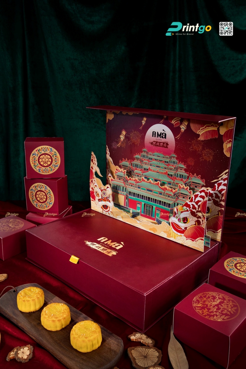 Hộp quà Tết 3D đa năng Hộp quà Tết 3D đa năng