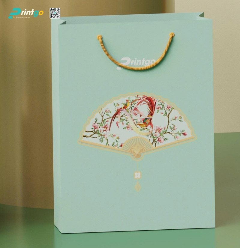Túi giấy đựng quà tết Phượng Vũ do Printgo thiết kế và in ấn Túi giấy đựng quà tết Phượng Vũ do Printgo thiết kế và in ấn