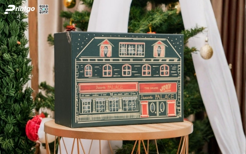 Hộp quà tết độc đáo hình tòa nhà sang trọng Hộp quà tết độc đáo hình tòa nhà sang trọng