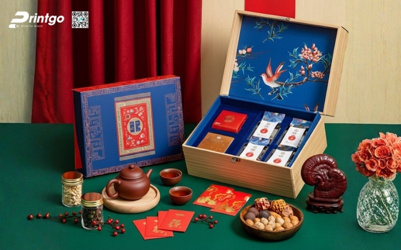 Mẫu hộp quà Tết nấm linh chi cao cấp và sang trọng nhất 2026 Mẫu hộp quà Tết nấm linh chi cao cấp và sang trọng nhất 2026