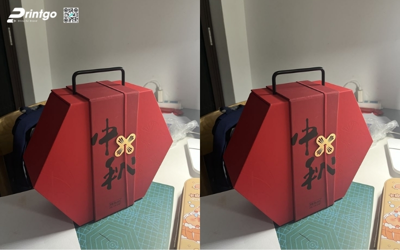 Hộp quà tết độc đáo hình lục giác, bát giác Hộp quà tết độc đáo hình lục giác, bát giác