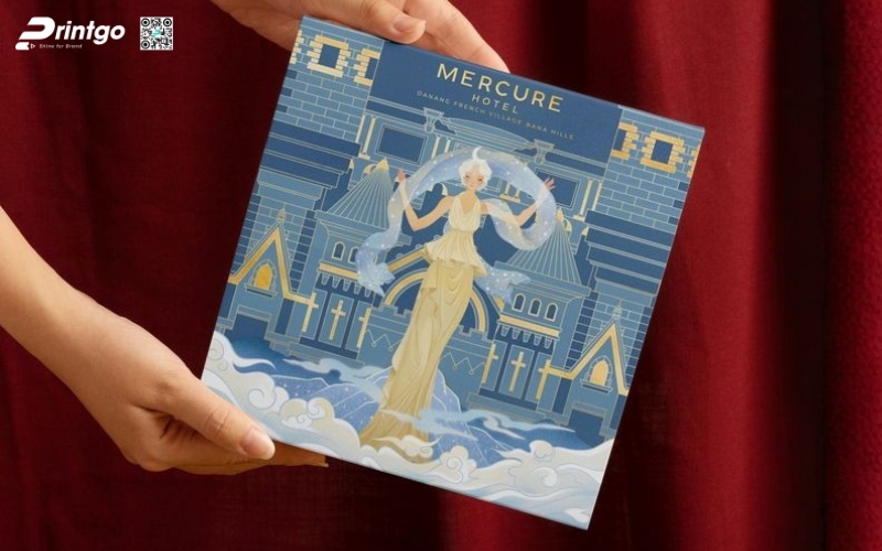 Mẫu hộp quà tết không rượu hình vuông Mẫu hộp quà tết không rượu hình vuông