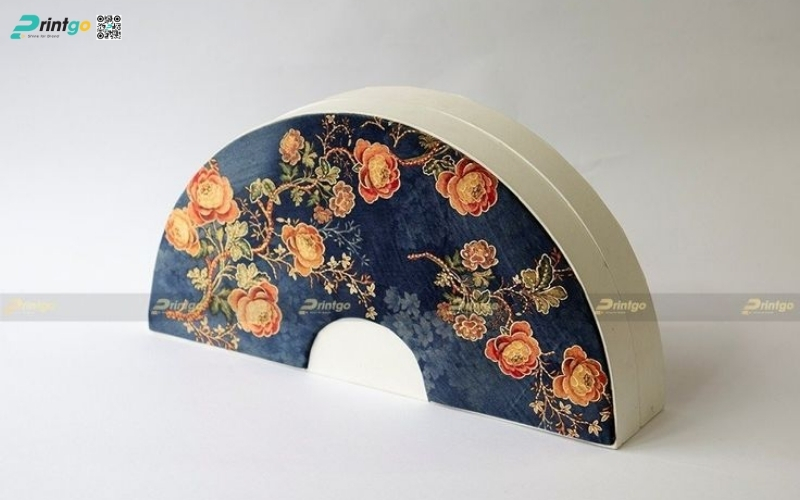 Hộp quà tết độc đáo hình bán nguyệt Hộp quà tết độc đáo hình bán nguyệt