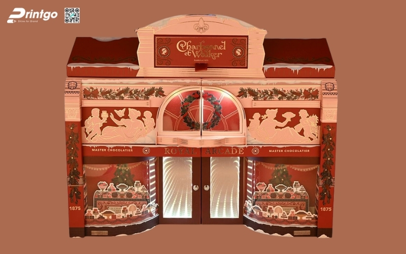 Hộp quà tết độc đáo hình tòa nhà sang trọng Hộp quà tết độc đáo hình tòa nhà sang trọng