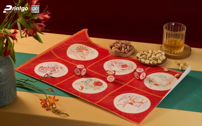 Hộp quà tết độc đáo kèm board game Hộp quà tết độc đáo kèm board game