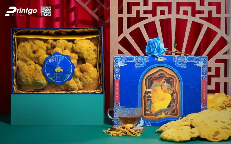 Mẫu hộp quà Tết nấm linh chi cao cấp và sang trọng nhất 2026 Mẫu hộp quà Tết nấm linh chi cao cấp và sang trọng nhất 2026