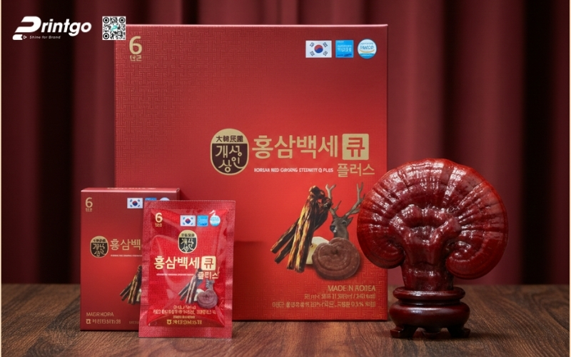 Mẫu hộp quà Tết nấm linh chi cao cấp và sang trọng nhất 2026 Mẫu hộp quà Tết nấm linh chi cao cấp và sang trọng nhất 2026