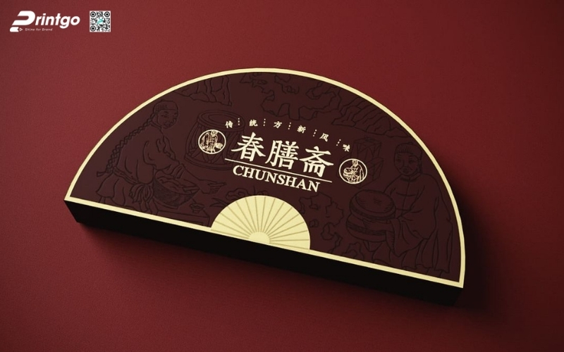 Hộp quà tết độc đáo hình bán nguyệt Hộp quà tết độc đáo hình bán nguyệt