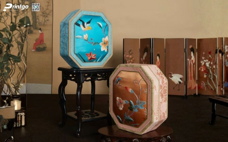 Hộp quà tết độc đáo hình lục giác, bát giác Hộp quà tết độc đáo hình lục giác, bát giác