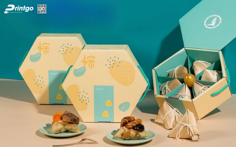 Hộp quà tết độc đáo hình lục giác, bát giác Hộp quà tết độc đáo hình lục giác, bát giác