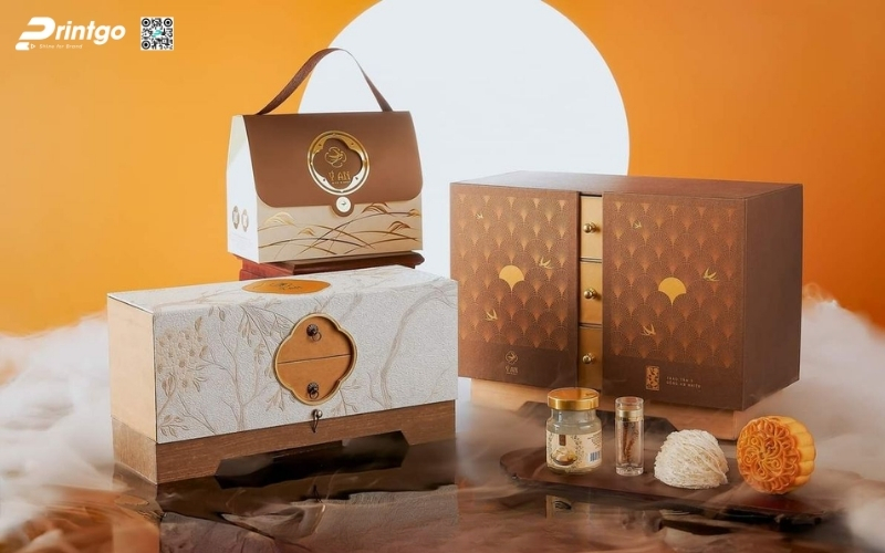 Hộp quà tết độc đáo nhiều ngăn Hộp quà tết độc đáo nhiều ngăn