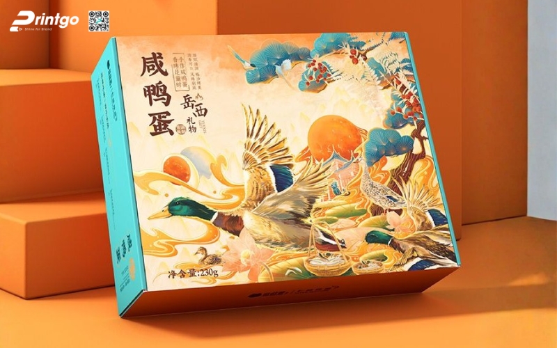 Mẫu hộp quà tết không rượu hình chữ nhật Mẫu hộp quà tết không rượu hình chữ nhật