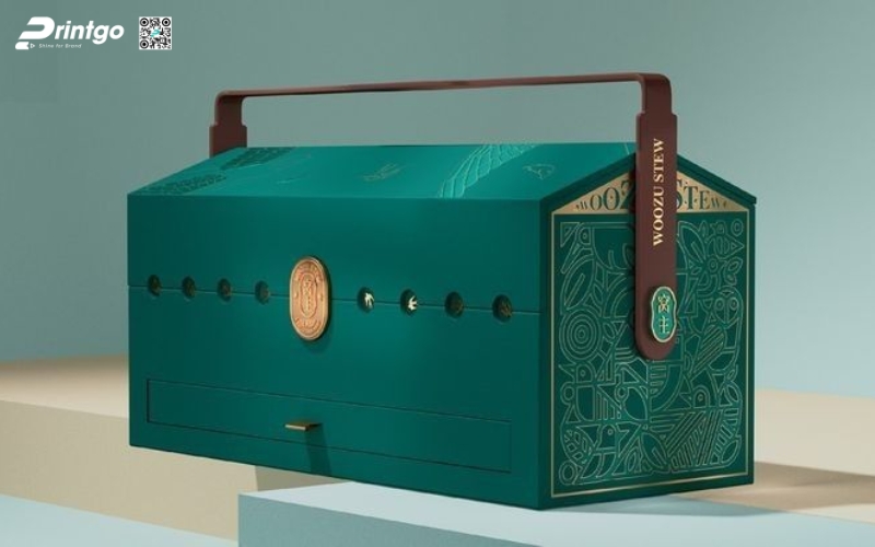 Mẫu hộp quà tết không rượu có quy cách đặc biệt Mẫu hộp quà tết không rượu có quy cách đặc biệt