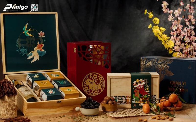 Lý do nên đặt mua mẫu hộp quà tết bằng gỗ tại Printgo Lý do nên đặt mua mẫu hộp quà tết bằng gỗ tại Printgo