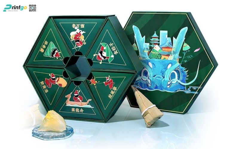 Mẫu hộp quà tết không rượu có quy cách đặc biệt Mẫu hộp quà tết không rượu có quy cách đặc biệt