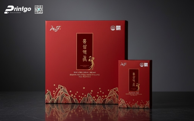 Mẫu hộp quà tết sâm Hàn Quốc nhập khẩu Mẫu hộp quà tết sâm Hàn Quốc nhập khẩu