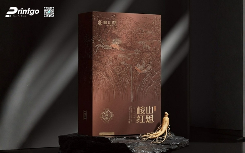 Quy cách hộp quà tết nhân sâm phổ biến Quy cách hộp quà tết nhân sâm phổ biến