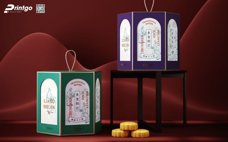 Hộp quà tết độc đáo hình lục giác, bát giác Hộp quà tết độc đáo hình lục giác, bát giác