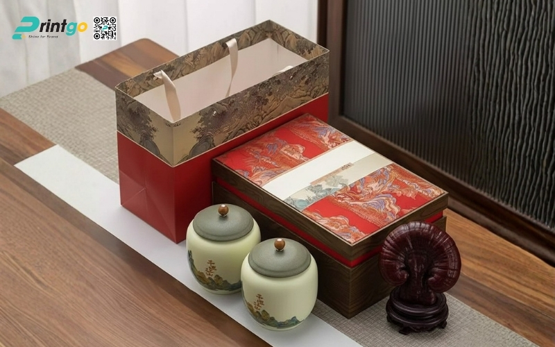 Mẫu hộp quà Tết nấm linh chi cao cấp và sang trọng nhất 2026 Mẫu hộp quà Tết nấm linh chi cao cấp và sang trọng nhất 2026