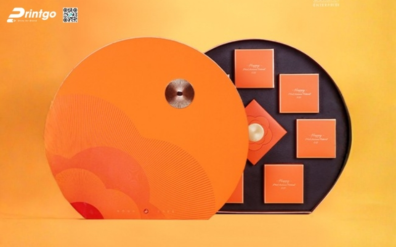 Hộp quà tết độc đáo hình bán nguyệt Hộp quà tết độc đáo hình bán nguyệt