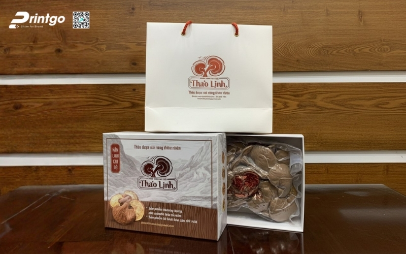 Mẫu hộp quà Tết nấm linh chi cao cấp và sang trọng nhất 2026 Mẫu hộp quà Tết nấm linh chi cao cấp và sang trọng nhất 2026