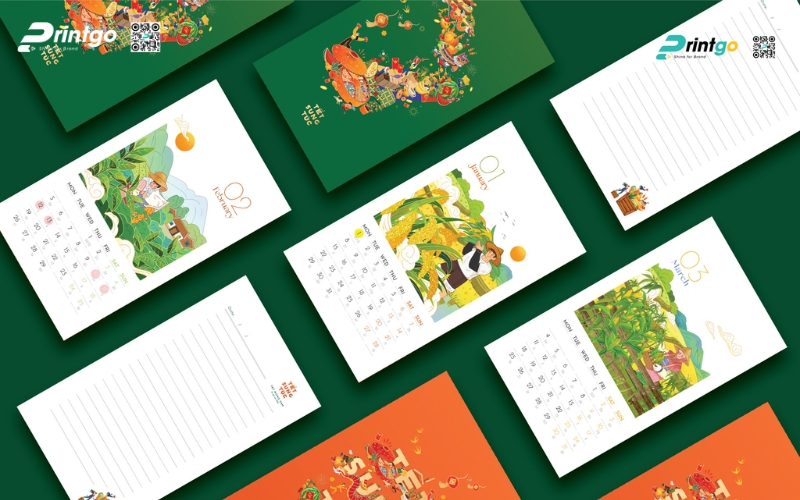 Một số xu hướng thiết kế lịch tết 2026 cho doanh nghiệp Một số xu hướng thiết kế lịch tết 2026 cho doanh nghiệp