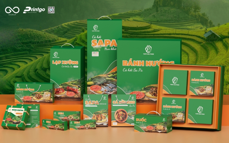 Thiết kế Logo & bao bì OCOP Thức Mai Food Thiết kế Logo & bao bì OCOP Thức Mai Food