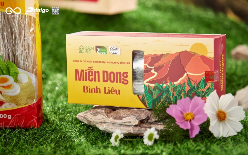 Thiết kế bao bì miến dong Bình Liêu mở ra cơ hội xuất khẩu Thiết kế bao bì miến dong Bình Liêu mở ra cơ hội xuất khẩu