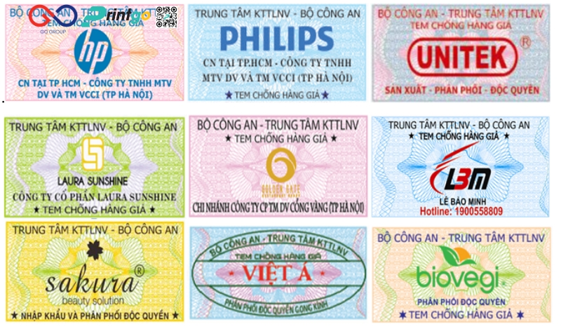 Tem decal vỡ Bộ Công An Tem decal vỡ Bộ Công An