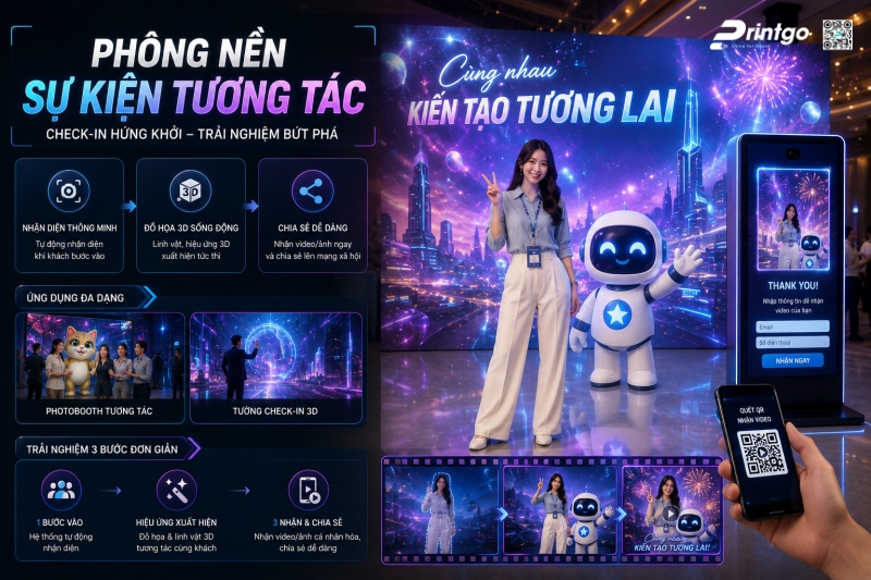 AR Backdrop (Phông nền sự kiện tương tác) AR Backdrop (Phông nền sự kiện tương tác)