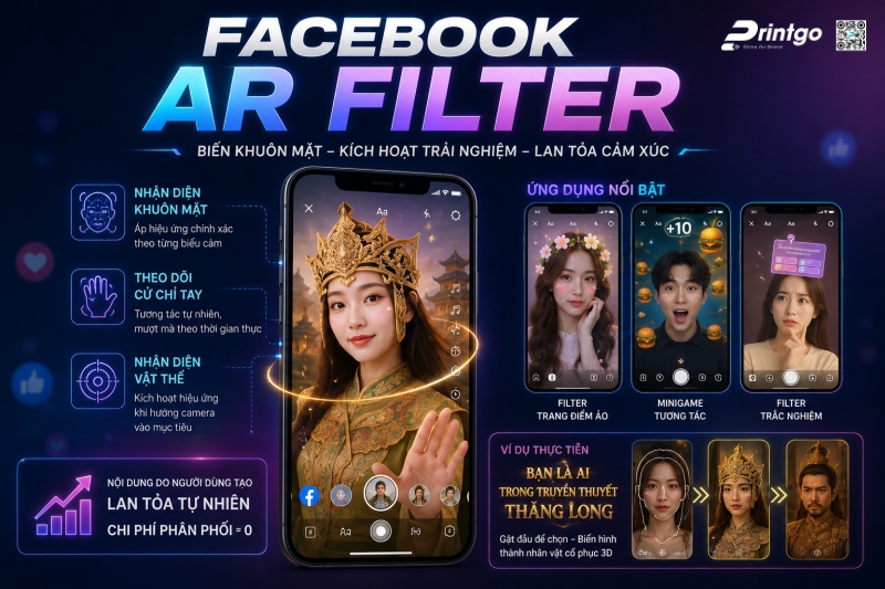Facebook/ Instagram AR Filter (Bộ lọc AR mạng xã hội) Facebook/ Instagram AR Filter (Bộ lọc AR mạng xã hội)