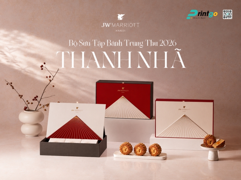 Tôn vinh vẻ đẹp Việt từ BST bánh trung thu JW Marriott Hotel Hanoi 2026