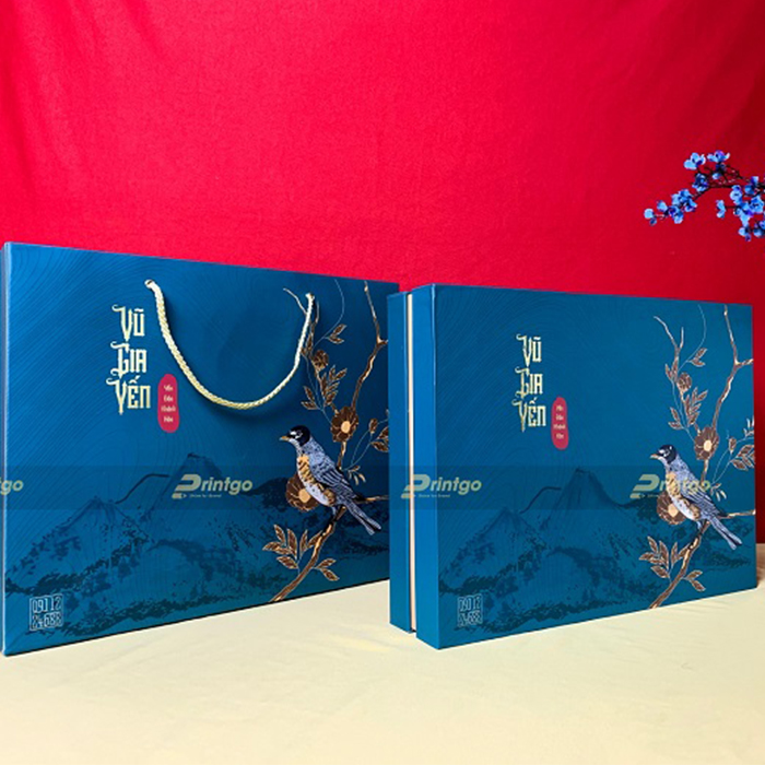 In hộp đựng yến sào Vũ Gia Yến