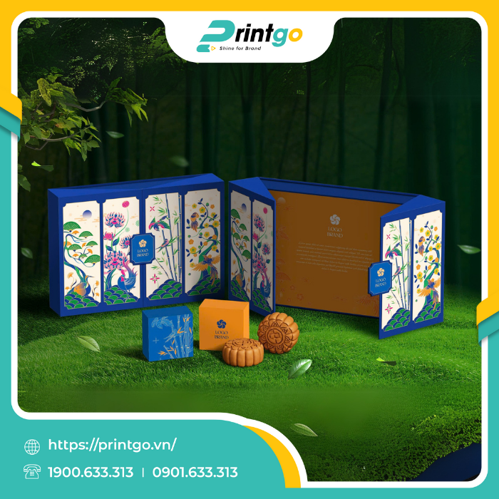 Thiết kế hộp trung thu lấy cảm hứng từ cảnh sắc thiên nhiên phương Đông truyền thống Thiết kế hộp trung thu lấy cảm hứng từ cảnh sắc thiên nhiên phương Đông truyền thống